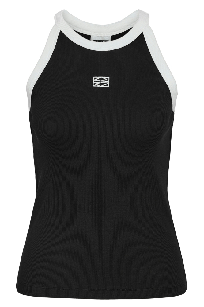 NMJUDY S/L TANK TOP JRS FWD 27034426 BLACK/BRIGHT WHITE